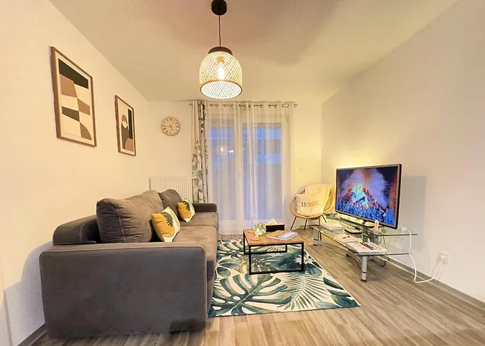 Le Clos De La Bruche Cozy Et Elegant - Terrasse-parking